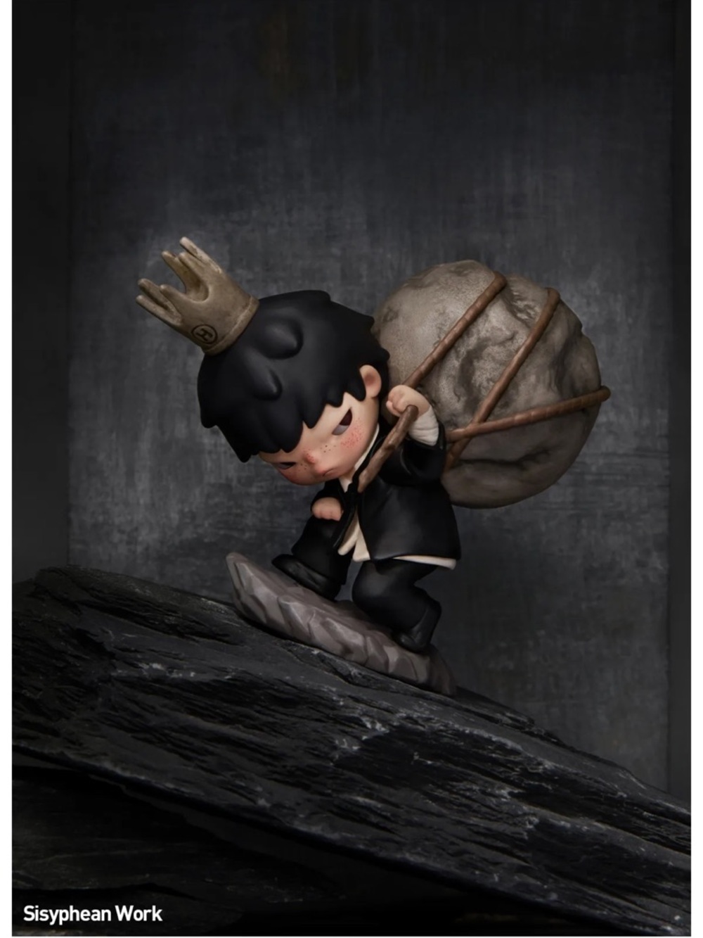 POP MART Hirono Tamed Wildgrass Series Figure - Sisyphean Work